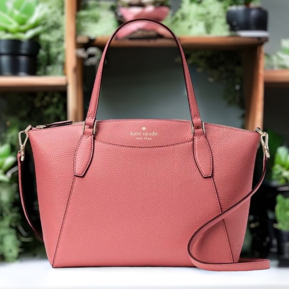 kate spade Handbags - NWT Kate Spade Monica Satchel/Crossbody - Mason's Brick